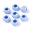 Opaque Acrylic Beads, Round, Cornflower Blue, 12x9.8mm, Hole: 6.5mm, about 850Pcs/500g