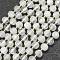 Natural Quartz Beads Strands, with Seed Beads, Faceted, Lantern, 8~8.5x6.5~7mm, Hole: 0.6mm, about 44pcs/strand, 15.16''(38.5cm)