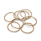 Tibetan Style Alloy Linking Rings, Lead Free & Cadmium Free, Antique Bronze, 51x49x1.5mm