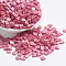 MIYUKI TILA Beads, Japanese Seed Beads, 2-Hole, (TL408FR) Matte Opaque Red AB, 5x5x1.9mm, Hole: 0.8mm, about 590pcs/50g