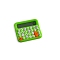 Calculator ABS Mini Model, Micro Landscape Dollhouse Accessories, Pretending Prop Decorations, Lime Green, 22x25x5mm