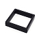 Transparent Acrylic 3D Floating Frame, Display Holder/Box/Frames, for Jewelry, Gift Display, Square, Clear, 3-1/2x3-1/2 inch(9x9cm)