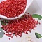 MIYUKI Delica Beads, Cylinder, Japanese Seed Beads, 11/0, (DB0159) Opaque Vermillion Red AB, 1.3x1.6mm, Hole: 0.8mm, about 10000pcs/bag, 50g/bag