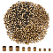 1500Pcs 3 Colors Brass Crimp Beads, Cadmium Free & Lead Free, Tube, Antique Bronze, 1.5~2.5x1.5~2.5mm, Hole: 1~2mm, 500pcs/style