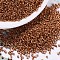 MIYUKI Delica Beads, Cylinder, Japanese Seed Beads, 11/0, (DB0421) Galvanized Burnt Orange, 1.3x1.6mm, Hole: 0.8mm, about 2000pcs/bottle, 10g/bottle