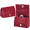 1Pc Arch Velvet Jewelry Storage Boxes, Portable Travel Case with Snap Clasp, for Ring Earring Holder, Gift for Women, Dark Red, 3.1x6.2x4.1cm
