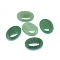 Natural Green Aventurine Oval Palm Stone, Reiki Healing Pocket Stone for Anxiety Stress Relief Therapy, 44~45x33~34x9~12mm
