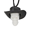 Halloween Skull Luminous Plastic Pendant Necklaces, Black Nylon Cord Necklaces, White, 27.56 inch(70cm)