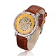 High Quality Stainless Steel Leather Wrist Watch WACH-A002-15-2