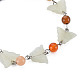 Nuovi braccialetti di perline di giada naturale farfalla per le donne della ragazza BJEW-S145-002B-5