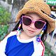 Biyun 10pcs 10 cadenas de anteojos de colores AJEW-BY0001-01-6