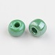 Perles rocailles rondes lustrées en verre de 6/0 couleurs opaques X-SEED-A012-4mm-127-2