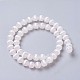 Brins de perles d'agate dzi à motif rayé tibétain naturel G-P425-03E-10mm-1