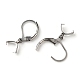 304 Stainless Steel Leverback Earring Findings with Pendant Bails STAS-WH0043-04P-2