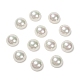 Perles nacre demi-ronde/dôme demi-percée BSHE-N003-12mm-HC301-2
