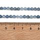 Natürliche teufelsblaue Aquamarin-Perlenstränge&nbsp;G-NH0073-B01-4mm-5