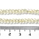 Chapelets de perles en verre électroplaqué EGLA-J026-3mm-F23-3