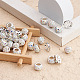 Cheriswelry 100pcs 4 styles pavé de perles de boule disco RB-CW0001-01-3