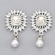 Alloy Cabochons RB-S066-11S-1