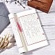 Libro cartaceo di pratica di scrittura a mano cinese della canzone ci AJEW-WH0114-58-4