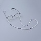 Chaînes de lunettes de perles de rocaille de verre AJEW-EH00006-7