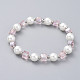 Perlas de vidrio estiran las pulseras BJEW-JB04757-03-1