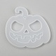 Halloween DIY Jack-o-Laterne Anhänger Silikonformen X-DIY-P006-54-3