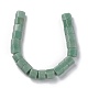 Natural Green Aventurine Beads Strands G-C026-B02-3