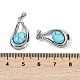 Подвески из синтетической бирюзы в форме капли KK-U043-39P-02-3