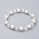 Perlas de vidrio estiran las pulseras BJEW-JB04757-2