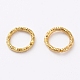 Iron Textured Jump Rings X-IFIN-D086-01-G-1