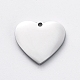 304 charms di tag in bianco in acciaio inossidabile STAS-G215-12-P01-1