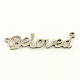Fashionable Stainless Steel Word Beloved Charms for Necklace Pendant STAS-R059-08-1