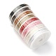 8 Rolls 8 Colors Waxed Cotton Cords YC-YW0001-04-8
