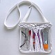 Прозрачные регулируемые сумки через плечо из ПВХ для женщин MAKN-PW0001-105A-2