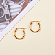 304 Stainless Steel Hoop Earrings EJEW-YW0001-01B-5