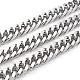 304 Stainless Steel Cuban Link Chains CHS-E018-13P-C-2