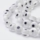 Chapelets de perles vernissées manuelles LAMP-J081-07-6x4mm-3