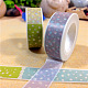 Patrón de lunares diy scrapbook cintas de papel decorativas DIY-A002-KK1522-2