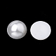 Cabochons de perles imitation plastique écologiques X-MACR-S283-03P-27-1