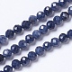 Natural Sodalite Beads Strands G-F568-165-3mm-1