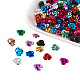 Fashewelry 650 pcs 13 couleurs cabochons en aluminium MRMJ-FW0001-01B-1