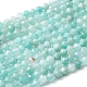 Chapelets de perles en amazonite naturel G-A129-3mm-20-1
