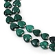 Природного малахита бисер нитей G-L630-B01-10x10mm-4