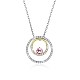 925 Sterling Silver Pendant Necklaces NJEW-BB32334-1