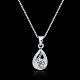 Trendy 925 Sterling Silver Pendant Necklaces NJEW-BB22416-8