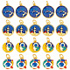 SUNNYCLUE 1 Box 20Pcs 4 Style Space Charms Astronaut Charms Bulk Moon Star Romantic Starry Sky Dark Night Charm Spacemen Rocket Charm for Jewelry Making Charms DIY Necklace Bracelet Adults Crafts ENAM-SC0003-18-1