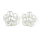 Perles d'imitation perles en plastique ABS OACR-S020-14-4