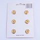Brass Sewing Snap Button SNAP-R023-17mm-G-3