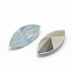 Pointed Back Resin Rhinestone Cabochons RESI-T016-4x15mm-A16-2